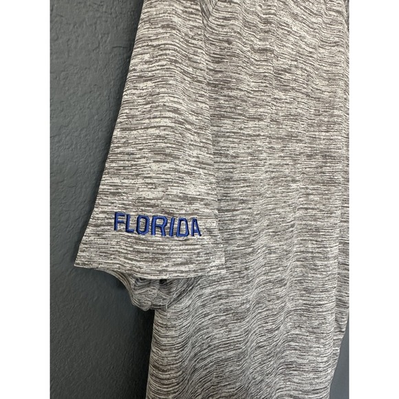 Florida Gators Men's Colosseum Polo Shirt Game Day Gray Size Medium - Picture 4 of 5